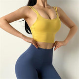 Llyge 2023 Women Sports Bra Push Up Crop Top Fitness Gym Bra Breathable Top  Running Yoga Bra Athletic Sportswear