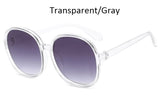 Llyge  2023 luxury round sunglasses woman Oversized female glasses gradient fashion Brand women sun glasses ladies 2023 Retro vintage