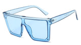 Llyge  2023 Sun glasses for women classic black Square oversized glasses women's 2023 woman trend rimless sunglasses oculos de sol