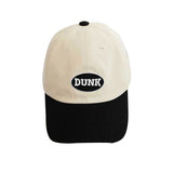 Llyge DUNK Embroidery Men's Baseball Cap Snapback Kpop Hip-Hop Summer Hat Fluorescent Green Cotton Women's’ Hat Cotton Sun Hat BQM075