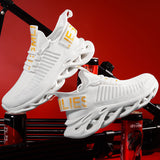 LLYGE Men Brand Running Shoes Comfortable Sports Outdoor Sneakers Male Athletic Breathable Footwear Zapatillas Walking Jogging Shoes