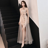 llyge 2023   Chic  Maxi Dress Elegant Summer Women Korean Fashion Clothing Chic Party Dresses Robe Moulante Femme Roupa Feminina New