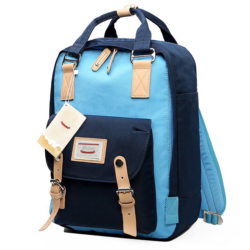 Fashion Women Backpack Large Capacity Waterproof Rucksack for Girls Schoobag Cute Student 14 Inch Laptop Back Packs High Quality