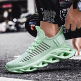 Llyge Men's Sneakers 2020 Platform Men Casual Shoes Lace-Up Breathable Light Man Running Big Size Tenis Shoes Zapatillas Hombre