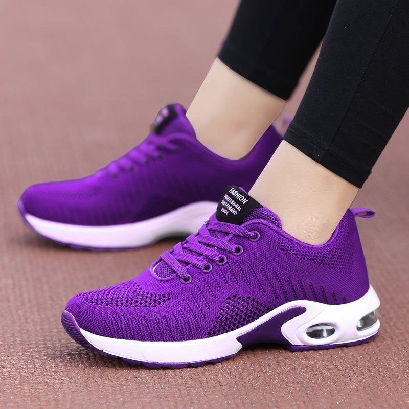 Llyge 2022  Platform Ladies Sneakers Breathable Women Casual Running Shoes Woman Fashion Height Increasing Sport  Plus Size 35-42