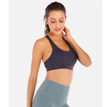 Mesh Racerback Sports Bra Plus Size XXL Women Push Up Nylon Gym Underwear Running Bra Yoga Workout Crop Top For Fitness