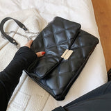 Graduation Gift  Quilted PU Leather Small Crossbody Bags for Women 2023 Winter Fashion Chain Shoulder Purses Lady Luxury Designer Handbags Clutch