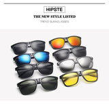 LLYGE Classic Retro Rivet Polarized Sunglasses Men Women Brand Designer TR90 Legs Lighter Design Female Male Fashion Sun Glasses
