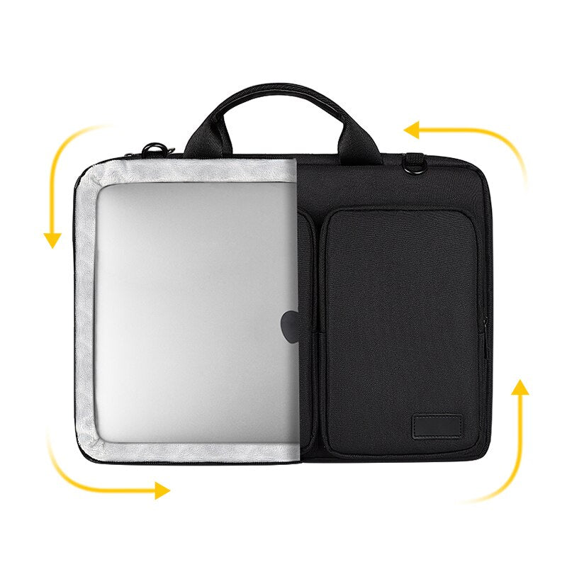 Waterproof Laptop Bag Laptop Bag Sleeve 13.3 14.1 15.4 15.6 Inch Notebook Shoulder Case For Macbook Air Pro Women Men handbag