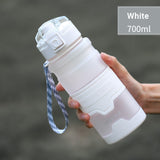 Llyge  2023  1000ml Sport Water Bottles Portable Outdoor Gym Anti-fall Leak-proof Large Capacity Fitness Kettle Tritan Plastic Drink Bottle