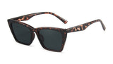 Llyge  2023 White  Cat Eye Sunglasses Women Vintage Small Cateye  Eyewear Sunglasses For Ladies 80s 90S Trendy Stylish Glasses