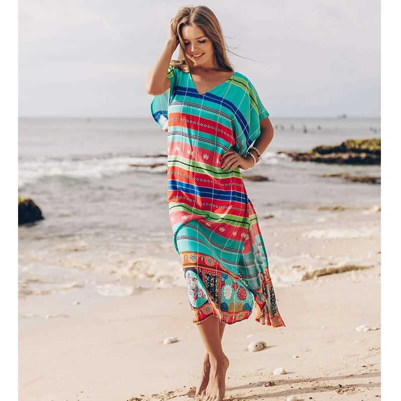 Llyge 2023 Bikini Cover Up Lace Hollow Crochet Swimsuit Beach Dress Women  Summer Ladies Cover-Ups Bathing Suit Beach Wear Tunic