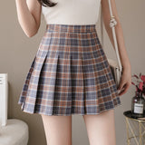Llyge  All-match Women Short Skirt Pleated Slim Polyester Mini Skirt Summer Black  Korean Street Wear Fashion Spring Summer New