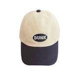 Llyge DUNK Embroidery Men's Baseball Cap Snapback Kpop Hip-Hop Summer Hat Fluorescent Green Cotton Women's’ Hat Cotton Sun Hat BQM075