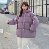 Llyge 2023 New Cotton Padded Jacket Korean Loose Short Bread Clothes Women's Cotton Padded Clothes Womens Jacket