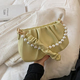 LLYGE 2022Summer New Trendy All-Match Messenger Bag High-End Fashion Ladies Shoulder Underarm Bag French Niche Handbag Bag Women's Bag