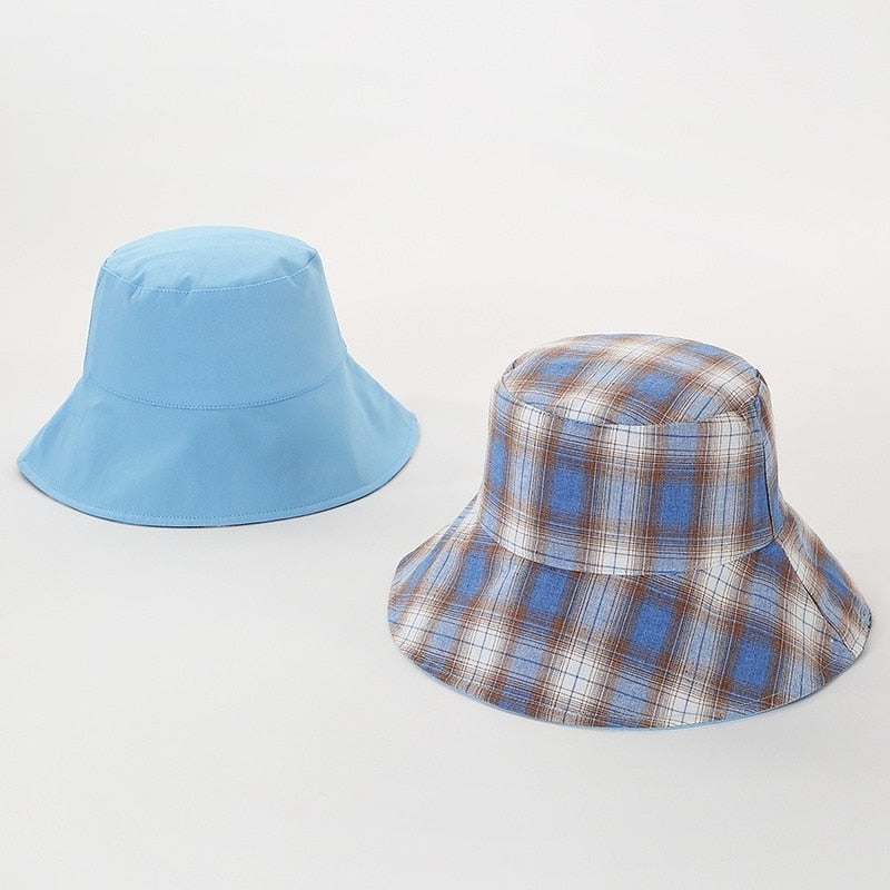 LLYGE 2023 Two Side Leopard Bucket Hat For Women Reversible Panama Travel Sun Hat Summer Ladies Beach Sun Protection Fisherman Hats