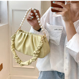 LLYGE 2022Summer New Trendy All-Match Messenger Bag High-End Fashion Ladies Shoulder Underarm Bag French Niche Handbag Bag Women's Bag