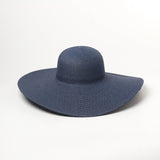 LLYGE Summer Solid Color Floppy Sun Hat Women Big Wide Brim Beach Hat Travel Foldable Straw Hat Sunscreen UV Protection Panama Sun Cap