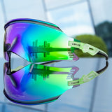 Llyge New Sports Men Sunglasses Road Mountain Bicycle Cycling Glasses Woman Riding Goggles Outdoor Protection Goggles Eyewear 1 Lens