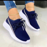 Llyge Women Shoes 2023 Ladies Comfortable Breathable Sports Shoes Shock Absorption Running Shoes Casual Shoes Sneakers Lady Flats