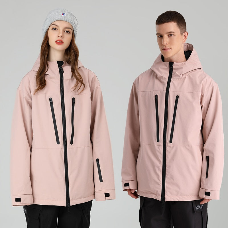 Llyge Men's And Women's Ski Jackets And Daily Winter Warm Windproof And Waterproof Outdoor Sports Snowboard Jacket