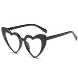 LLYGE Heart Cat Eye Sunglasses Women Fashion Brand Designer Vintage Sun Glasses Female Black Leopard  Retro Oculos De Sol