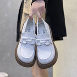 Llyge 2022 Fashion Single Shoes Japanese Student Shoes Lolita JK Commuter Uniform Shoes Loafer Casual Mary Jane Shoes Platform