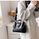 LLYGE 2022 New Trendy Fashion Ladies All-Match Messenger Bag Popular Portable Bucket Bag Brand Designer Popular Shoulder Bag Women