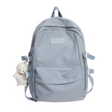 Llyge Casual Waterproof Nylon Women Bags School Backpack For Teenagers Girls Travel  Backbag Mochilas Female Small Bookbag Kawaii Bag