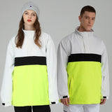 Llyge Ski Jacket For Women And Men Winter Skiing And Snowboarding Jackets Waterproof Windproof Warm Ski Equipment Contrast Design