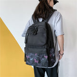 Llyge Schoolbag Female Korean Version New 2022 Multi-Purpose Backpack School Students Leisure Travel Backpack Customization