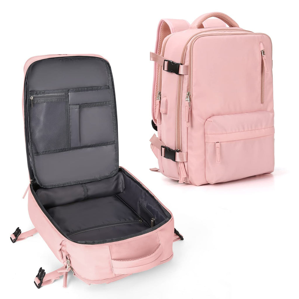 llyge Women Travel Aviation Multifunctional Large Capacity Luggage Backpack Lightweight Waterproof Men's Business Laptop USB Backpack