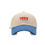 Llyge 1989 Embroidery Women's Baseball Cap For Female Kpop Embroidery Girl Hat  Men's Baseball Cap Cotton Snapback Sun Hat BQM187