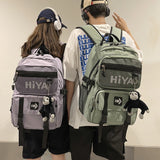 Llyge 2024 Hot Sale Korea Japan Fashion College School Backpack Girls Cute Schoolbag Boys Large Capacity Travel Computer Backpack