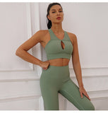 llyge Ribbed Yoga Bra Shock Proof Sports Bras Sexy Fitness Underwear Push Up Gym Inner Wear Women Workout Running Top Brallette Mujer