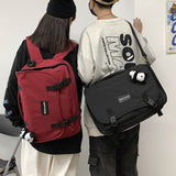 Llyge  Big Capacity Multifunctional Men Backpack Laptop 15.6 Solid Crossbody Bags High School Travel Bag Teen College Student Bagpack
