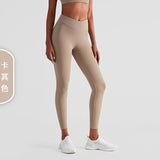 Llyge Yoga Pants Sport Leggings Women Double Layer High Waist Leggings Push Up Peach Hip Tights Fitness Pants For Women
