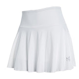 High Waist Short Skirts Nylon Elasticity Gymwear Workout Running Activewear Yoga Skirt Hip Lifting Fake Two Skirt + Shorts