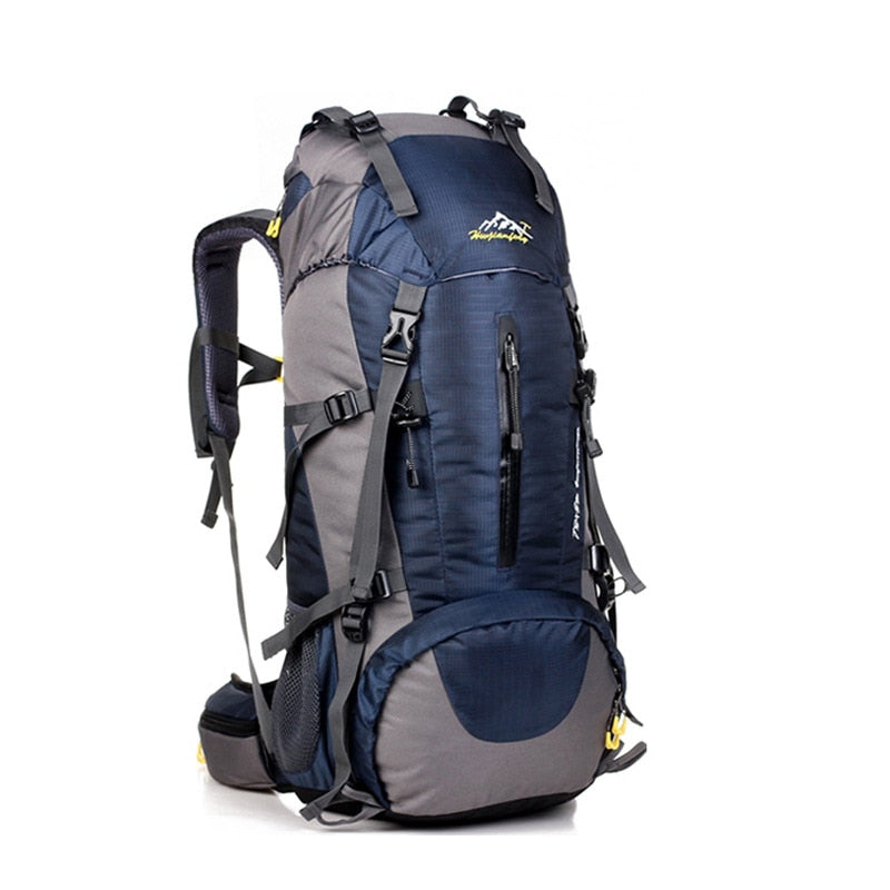llyge Large Camping Backpack Travel Bag Men's Women Luggage Hiking Shoulder Bags Outdoor Climbing Trekking Men Traveling Bag
