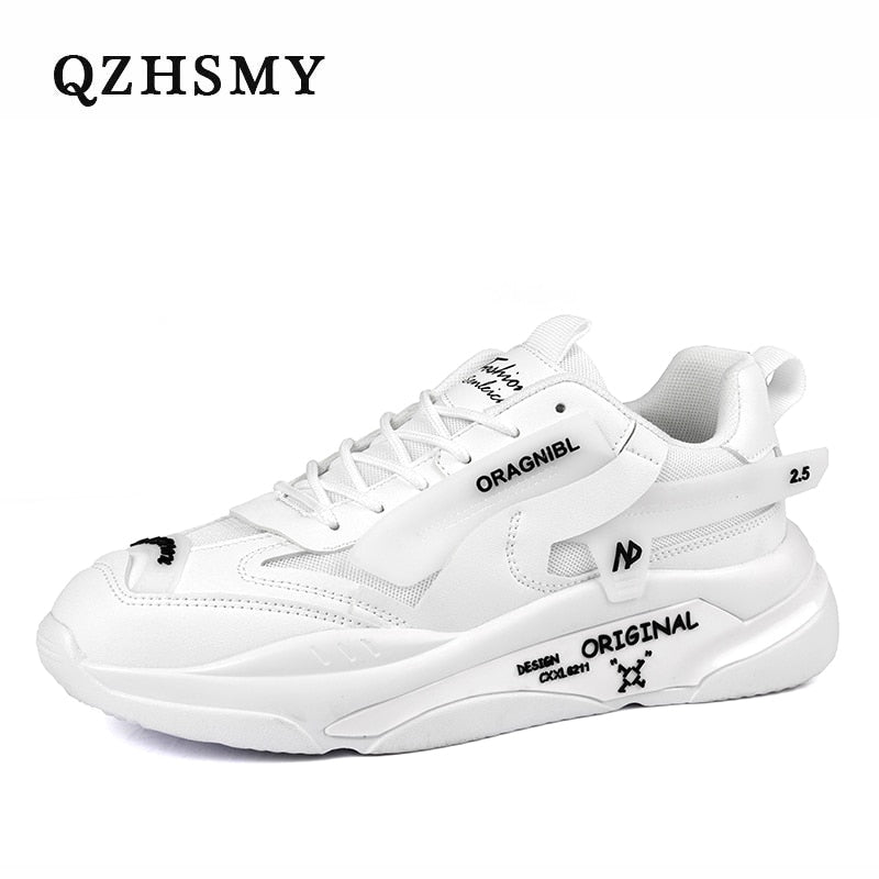 Llyge 2022 Spring Low Top Ins Fashion Men's Sneakers Breathable Comfortable Travel Shoes White Platform Male Flat Shoes