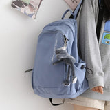 Llyge New High-Capacity Schoolbag Female College Student Japan And South Korea High School Backpack Male Backpack Female Backpack