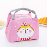 Llyge Portable Small Lunch Bag Outdoor Convenient Picnic Bag School Work Thickening Student Insulation Package Cartoon Bags