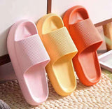 Llyge Summer Autumn Quick-Drying Thickened Non-Slip Sandals Thick Sole House Slippers Bathroom Footwear Summer Beach Sandal Slipper