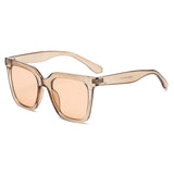 LLYGE Retro Cat Eye Square Sunglasses Women Brand Designer Fashion Shades Sun Glasses Female Vintage Black Driving Oculos De Sol