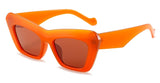 Llyge  2022 Women Cat Eye Sunglasses New Fashion Brand Designer Red Big Frame Sunglasses Female Vintage Eyewear Shades oculos de sol UV400