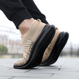 Llyge Men Casual Shoes Loafers Sneakers 2022 New Fashion Leisure Loafers Shoes Comfortable Breathable Walking Tenis Masculino