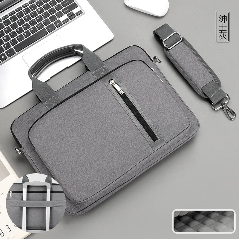 Laptop Sleeve Protective Shoulder Carrying Laptop Case For pro 13 14 15.6 17.3 inch Macbook Air ASUS Lenovo Dell Huawei handbag