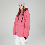 Llyge Ski Jacket For Men And Women Skiing And Snowboarding Tops Color-Blocking Windproof And Waterproof Winter Ski Jacket