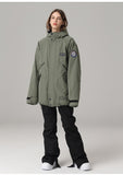 Llyge New Unisex Warm Winter Ski Jacket Women Men Waterproof Windproof Snowboarding Jacket Female Male Outdoor Wear